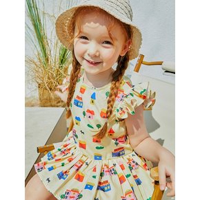 마이타운 러플 유아 아동 여름 여아 블라우스