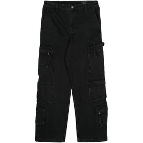 [악셀 아리가토] Jeans A2186001 UTILITY CA BLACK BLACK