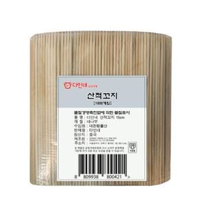 다인네 산적꼬지 1000개입 15cm