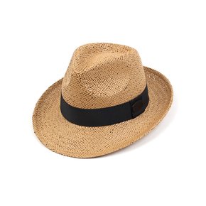 BU Summer Brown Long Fedora 여름페도라