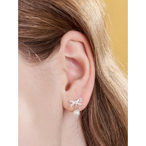 rhythmical pearl drop earring