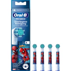 오랄비 Oral-B 교체 칫솔모 PRO 어린이 스파이더맨 4개