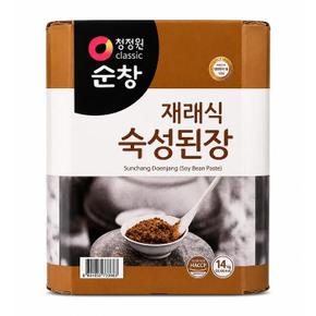 순창 재래식숙성된장 14kg(지함)