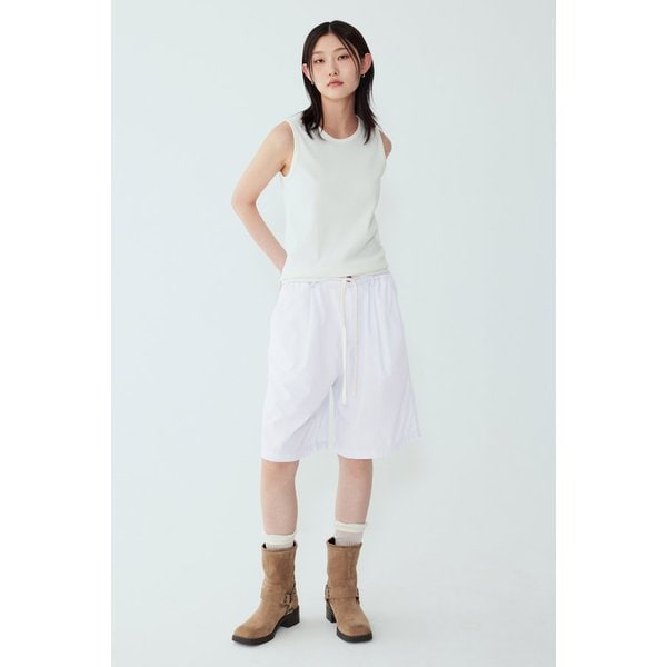 [UNI] 밴딩 하프 데님팬츠 91U5262001052