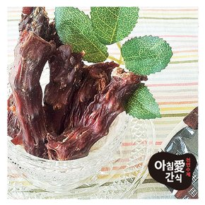 아침애 반려동물 수제 간식 오리목뼈껌 대 80g