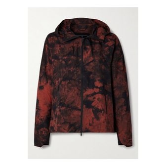 아디다스 Y-3 후드 프린트 립스탑 트랙 재킷 레드 46376663162943013