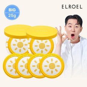 엘로엘 파데프리 팡팡 빅 선쿠션 본품 25g x 2개 + 리필 4개_ELROEL