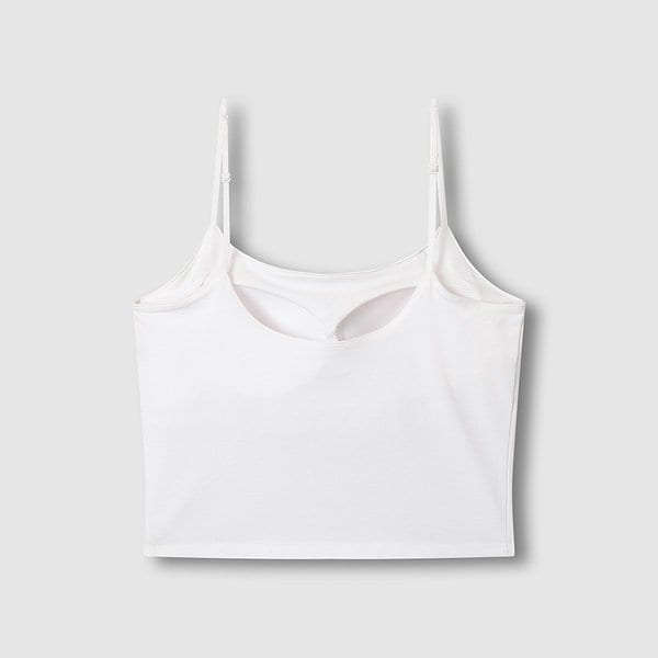 여 코튼 모달 로우백 크롭브라 J406201003001