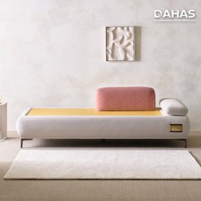 다하스 SF1010 루안 흙 패브릭 데이베드 흙소파(세미옵...