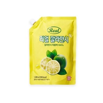 장수농가 리얼 깔라만시 1000ml 1팩