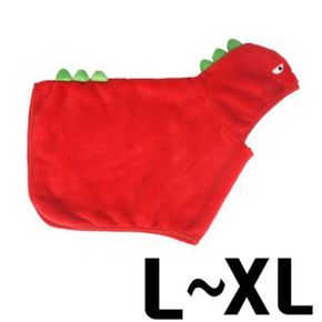 펫타올 공룡 가운 L-XL 강아지 수건 애견 타월 1P