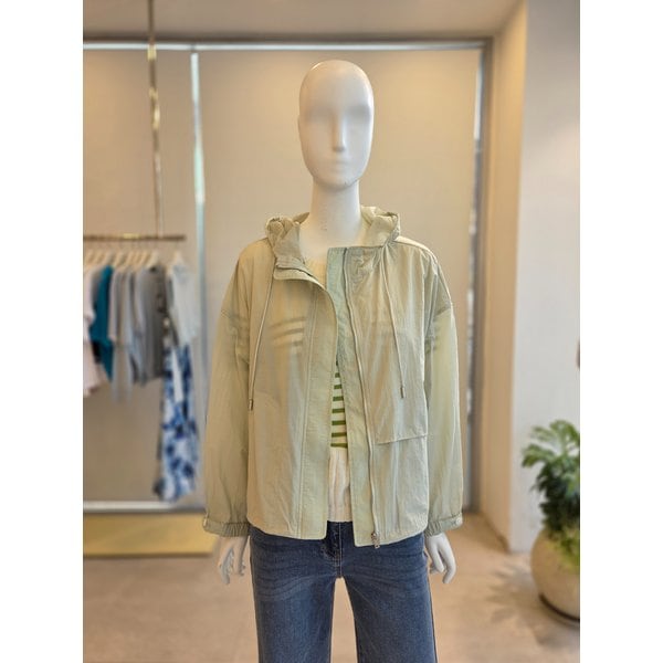 [여주점] [더 아이잗] 여성 코튼 스트링 후드 집업 점퍼 (IS4M0JP821)