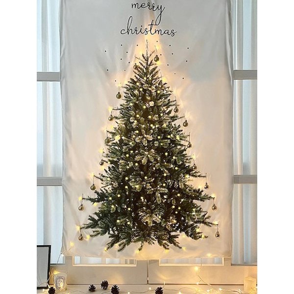 [기프트박스] 크리스마스 트리 패브릭 포스터 (3type)