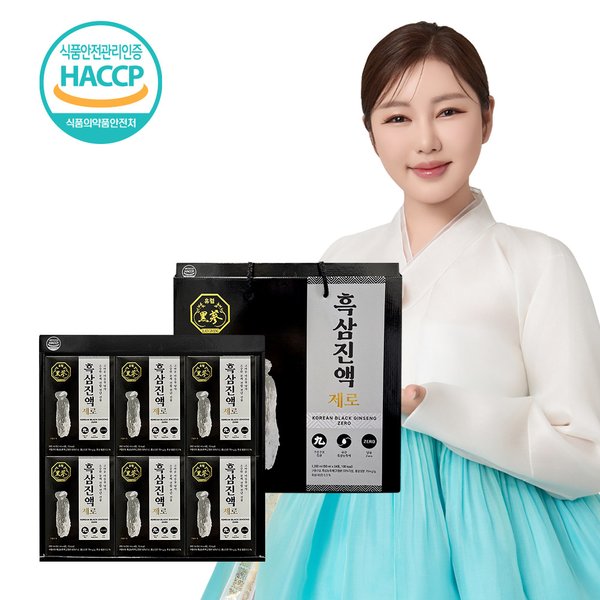 [쓱배송] [휴럼] 흑삼진액제로 50ml*24포[쇼핑백동봉]