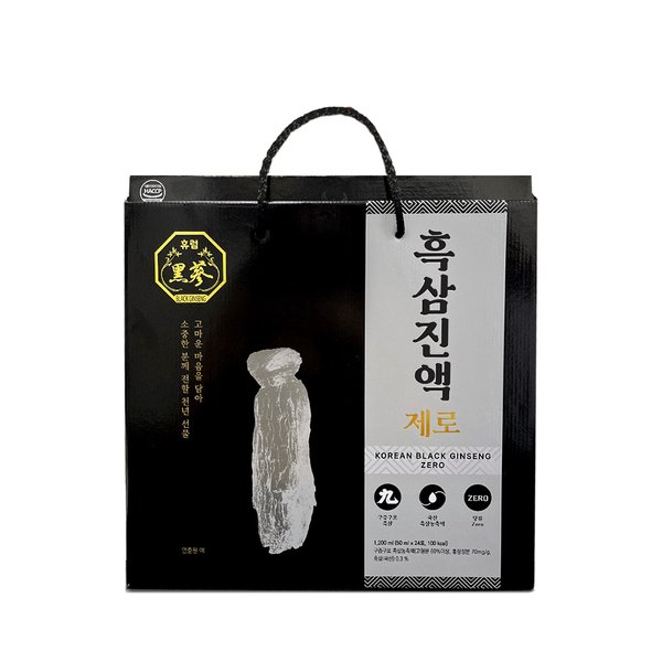 [쓱배송] [휴럼] 흑삼진액제로 50ml*24포[쇼핑백동봉]