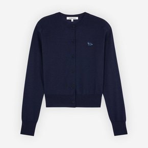 24SS 메종키츠네 가디건 베이비폭스 여성 DEEP NAVY MW00507KT1036 P492