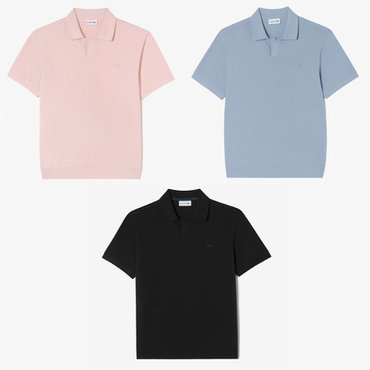 라코스테 (남성)베이직 오픈카라 폴로 티셔츠(PH287E-55G) 3컬러 중 택 1