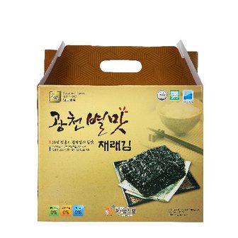  별식품 광천별맛김 재래식탁김 12봉