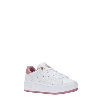 케이스위스 우먼 케이스위스 K-SWISS 클래식 PF 플랫폼 스니커즈 운동화 - 화이트 Foxglove 7568283