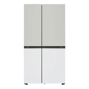 LG전자 냉장고 S834MGW1D 832L 그레이 화이트