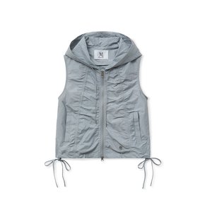 shirring vest (grey)