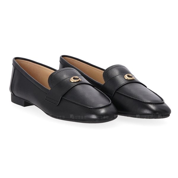 [부산점] 시그니처 로고 CCD67 BLK 코치 스컬프터 여성 단화 구두 로퍼