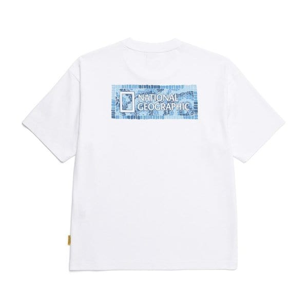 [여주점] N252UTS040 만텔라 백 빅로고 반팔 티셔츠 WHITE