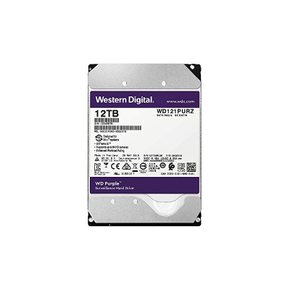 Western Digital HDD 12TB WD Purple 감시 시스템 35인치 내장 WD121PURZ