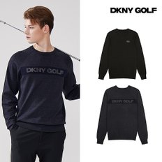 [DKNY GOLF] 24FW 남성 울블렌디드 니트 2종