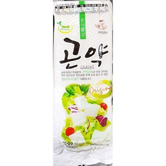 제이큐 연식품 곤약 대신 묵곤약 실곤약 소바 국수 식당 메밀 메밀국수 500g x4개