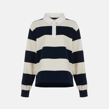 메트로시티 [25S/S] Stripe Wappen T-shirt M251CT1002N