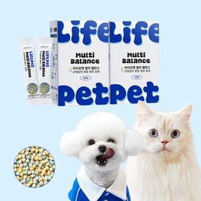강아지 고양이 종합영양제 멀티밸런스 전연령 30포 종합건강, 60g 2박스