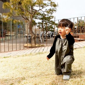 유아 멜빵형 미술가운 놀이복/모래놀이 갯벌 유아미술옷 키즈체험옷 놀이옷