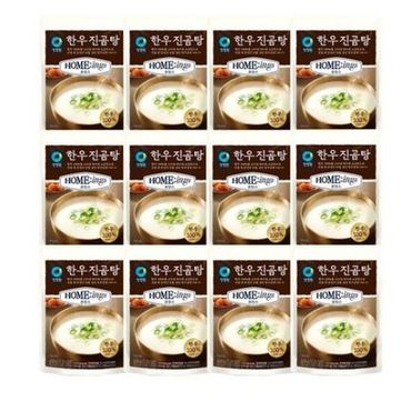 청정원 한우진곰탕450g*12개