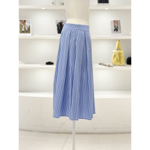 [여주점] 여성 스트라이프 롱 스커트 (L262PSD035)