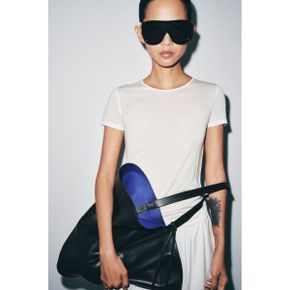 ZARA 자라 우먼 맥시 레더 숄더 백 블랙 6123810800 6123810 1323106