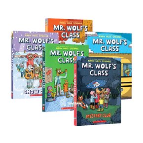 (영어원서) Mr. Wolfs Class 코믹스 5종 세트 (Paperback) (CD없음)