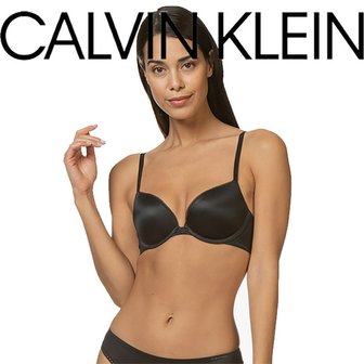 Calvin Klein Underwear 캘빈클라인 LIQUID TOUCH 푸쉬업 브라팬티세트 QF4083 블랙