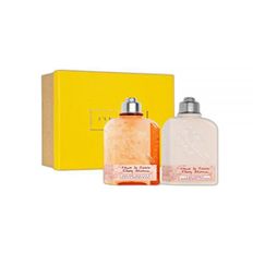 LOCCITANE 체리 블라썸 배쓰앤 샤워 젤& 쉬머링 바디 로션 세트 250ml