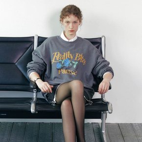 Rose-Chain Graphic Sweatshirt in D/Grey VW3AE105-13