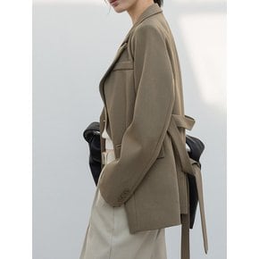 ATOM BELTED JACKET_N6SJK0346