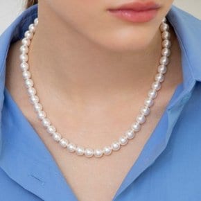 swarovski pearl classic necklace 8mm