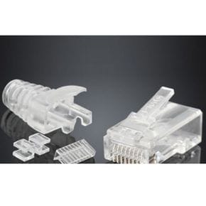 UTP CAT.6 RJ 45 8P8C 플러그 커넥터 부트 낱개