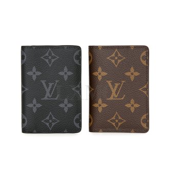 LOUIS VUITTON [중고명품] 루이비통 모노그램 이클립스 오거나이저 카드지갑 M60502 M61696