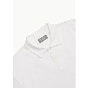 마가렛호웰 26SS Short Sleeve Button Polo, White