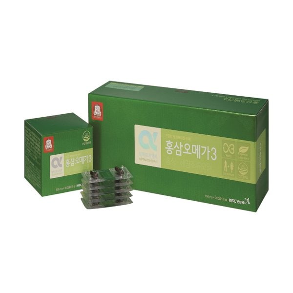 [정관장] 홍삼 오메가3(650mg120캡슐) 78g[쇼핑백동봉]