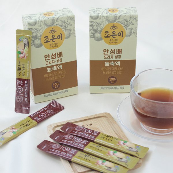 무설탕 수제 배도라지청 스틱 단품 10개입