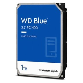 웨스턴디지털 WD Blue HDD 3.5HDD/ SATA3/ 7200rpm/ 64MB 1TB WD10EZEX 하드디스크 정품