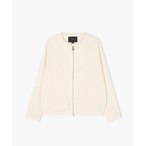[25SS] LLS32502 크림 칼라리스 집업 자켓