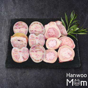 민통선한우 [한우맘] 한우 사골 2kg + 한우 우족 2kg